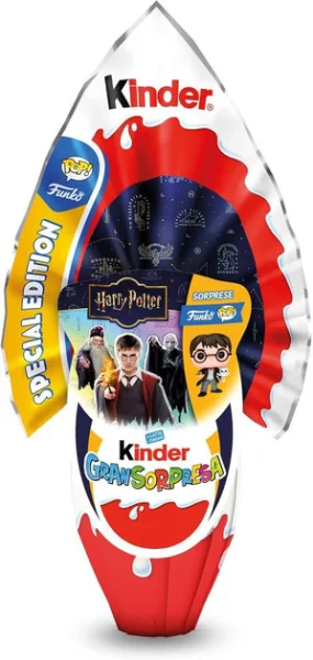 Набір Подарунок Шоколадне яйце з Іграшкою Kinder Gran Sorpresa Harry Potter Кіндер Гарі Поттер Чудовий сюрприз Пакет 220г - 2