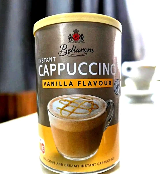 Капучіно Bellarom Instant Cappuccino Vanilla flavour Беларом розчинний Ванільний крем Банка 200г - 1