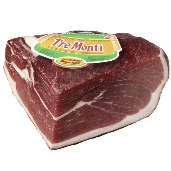Мясо Прошутто крудо Tre Monti Proscuitto Crudo Тремонті іспанська свинина Кусок 300г - 1