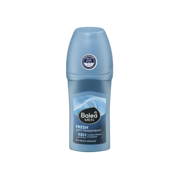 Антиперспірант Чоловічий Сенсітів Кульковий Balea Men Fresh 48h Roll-On Antitranspirant Балеа Свіжість Шарик 50мл - 1