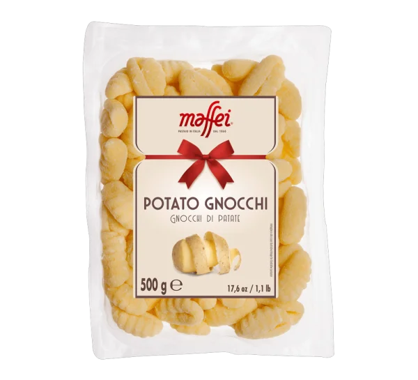Ньоккі картопляні Галушки Maffei Potato Gnocchi Маффеі Гноччі Швидкого приготування Контейнер 500г - 1