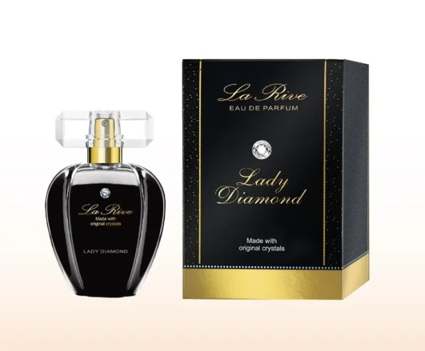 Парфумована вода Жіноча La Rive Lady Diamond with Original Crystals eau de Parfum Ла Ріве Леді Діамант Кристали 75мл - 1