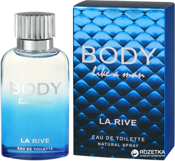 Парфумована вода Туалетна La Rive BODY like a man for Man eau de Parfum Ла Ріве Тіло Чоловіка Чоловіча 90мл - 1