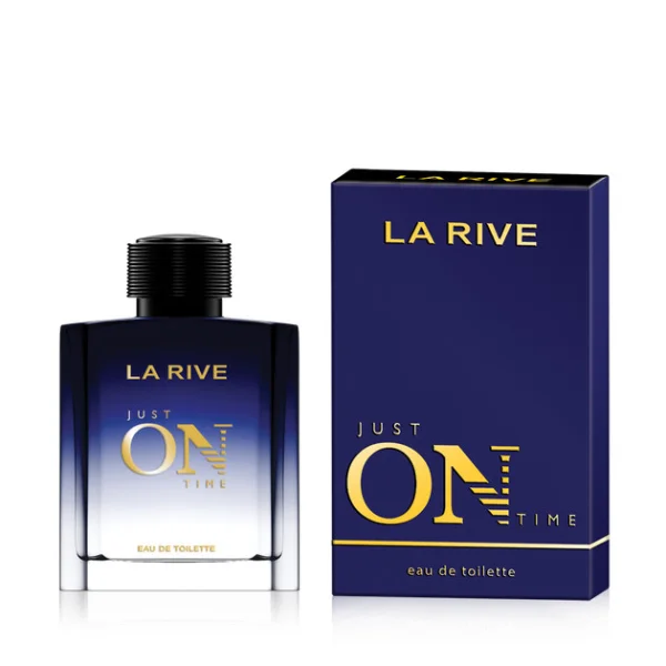 Парфумована вода Туалетна La Rive Just on Time for Man eau de Parfum Ла Ріве Джаст он тайм Чоловіча 100мл - 1
