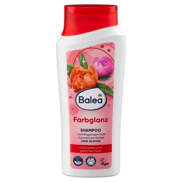 Шампунь щоденний Balea Farbglanz Shampoo Color Балеа для Пофарбованого волося Журавлина 300мл - 1