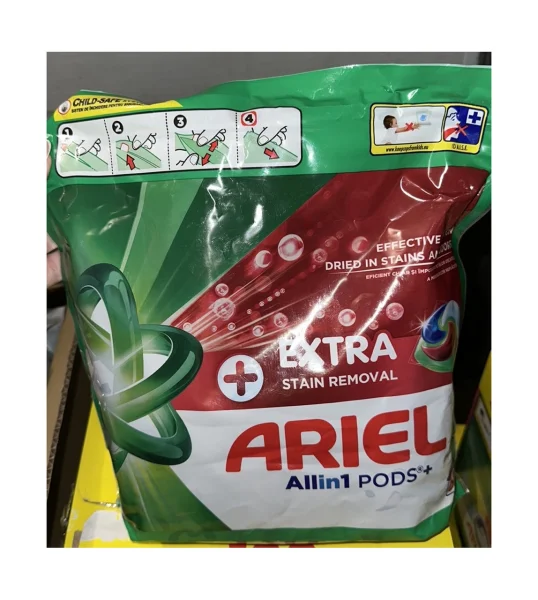 Капсули для прання 4в1 Універсальні Ariel Pods+ All-in-1 Extra Stain Removal Арієль Екстра Сила Виведення плям 44шт - 2