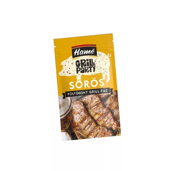 Приправа для Мяса Hame Grill Party Soros Хаме Пивний рідкий маринад Спеції для барбекю та грилю Швидке маринування Рідка 68мл - 1