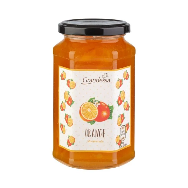 Мармелад джем Апельсиновий Grandessa Orange Marmelade Грандеса повидло Помаранчове Банка 450г - 1