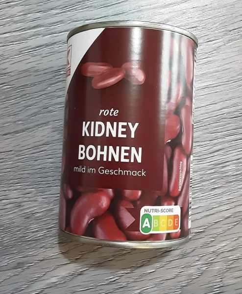 Квасоля Боби консервовані K-Classic Rote Kidney Bohnen Red Beans К-Классік Червона в власному соці ЄвроБанка 420г - 1