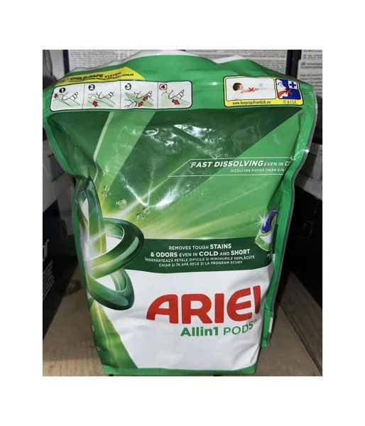 Капсули для прання Універсальні Ariel Pods All-in-1 Fast Dissolving Арієль Швидкорозчинні Все-В-1 Виведення плям 50шт - 1