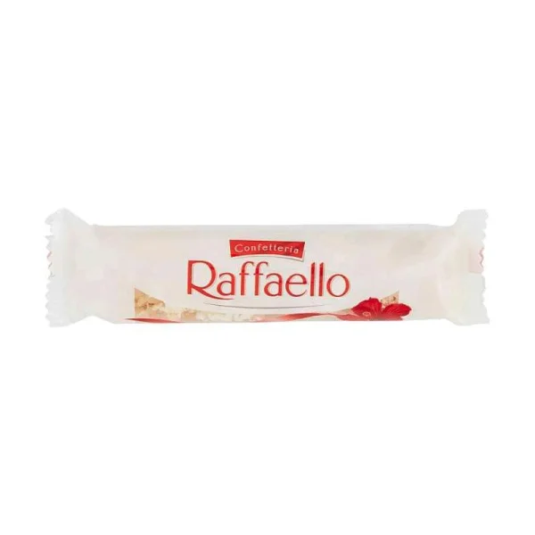 Цукерка кокосова Confetteria Raffaello Ferrero Конфетерія Рафаелло з мигдалем 40г - 1