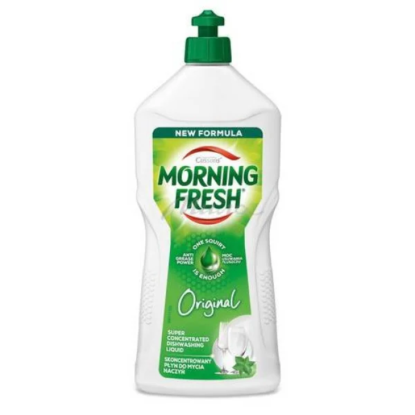 Гель для миття посуду Morning Fresh Super Concentrated Dishwashing Liquid Anti Greese Power Original Монинг Фреш Класичний 900мл - 1