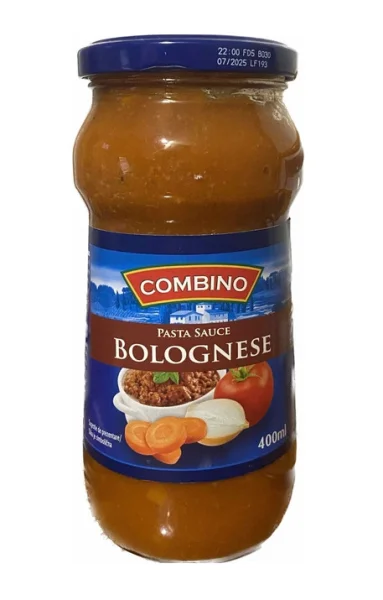 Соус Болоньєзе Combino Bolognese Pasta Sauce Комбіно до макарон томатний склобаночка Червоний 400мл - 1