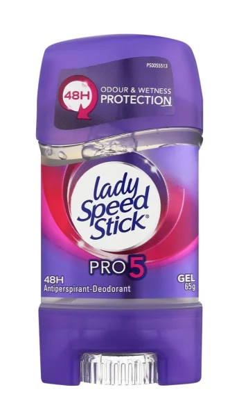 Гель Антиперспірант дезодорант Жіночий Стік Lady Speed Stick Pro-5 Gel 48h Ладі Спід Стік Захист від запаху та Вологи 65г - 1