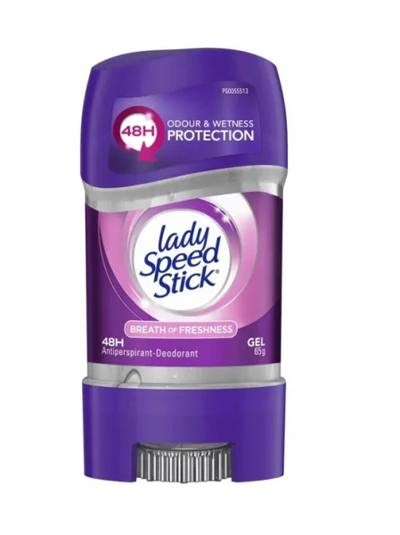 Гель Антиперспірант дезодорант Жіночий Стік Lady Speed Stick Breath of Freshness Gel 48h Ладі Спід Стік Подих Свіжості 65г - 1