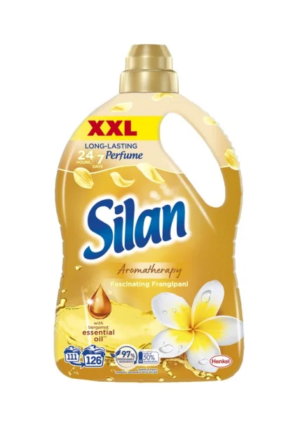 Ополіскувач для білизни Кондиціонер Парфумований Silan Aromatherapy Bergamot Oil Perfume Сілан Олія Бергамоту 126прань 2772мл - 1