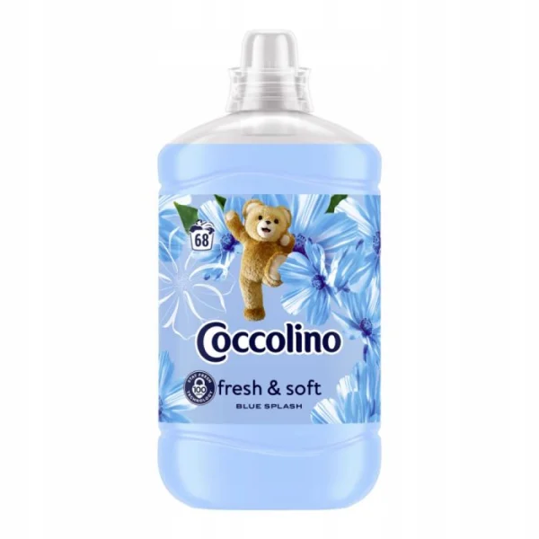 Ополіскувач для білизни Coccolino Fresh&Soft Blue Splash Stay Fresh Technology Коколіно блакитний сплеск Залишайся свіжим 68прань - 2