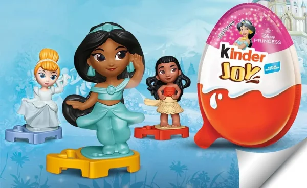 Шоколадне Яйце з Іграшкою Kinder JOY Disney Princess Series Surprise Girls Кіндер Джой Принцеси Діснея Сюрпрайз для Дівчаток 20г - 1