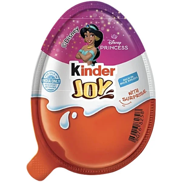 Шоколадне Яйце з Іграшкою Kinder JOY Disney Princess Series Surprise Girls Кіндер Джой Принцеси Діснея Сюрпрайз для Дівчаток 20г - 2