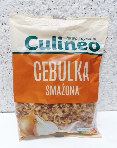 Приправа для страв Смажена цибуля Culineo Cebulka Smazona Кулінео хрумка цибулька Пакет 200г - 1
