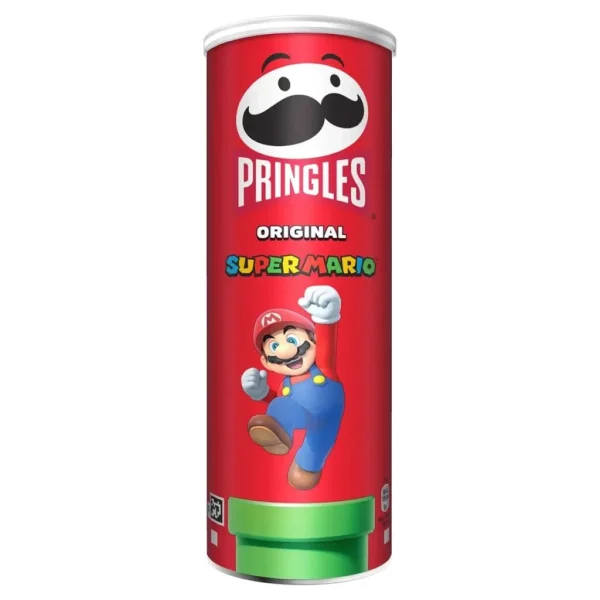 Чіпси картопляні Pringles Super Mario original Прінглз Супер Маріо Класичні Тубус 165г - 1