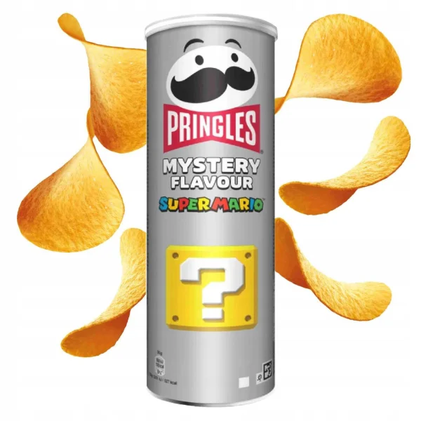 Чіпси картопляні Pringles Super Mario Mystery Flavour Прінглз Супер Маріо Таємничий смак Тубус 165г - 1