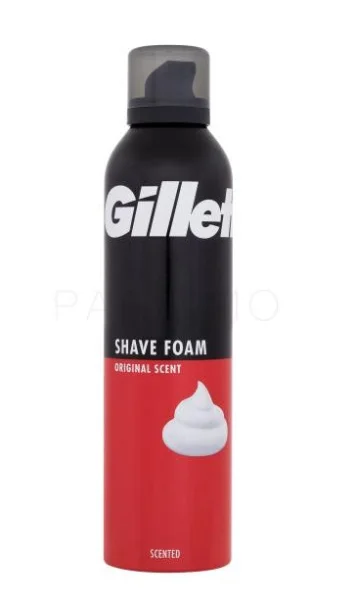Піна для Гоління Чоловіча з Дозатором Gillette Shave Foam Original scent Джілет Класична аерозоль 200мл - 1