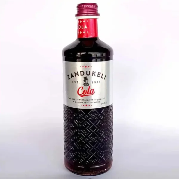 Напій Лимонад середньогазований освіжаючий з Грузії Zandukeli Authentic Georgian Lemonade Cola Зандукелі автентичний Кола 500мл - 1