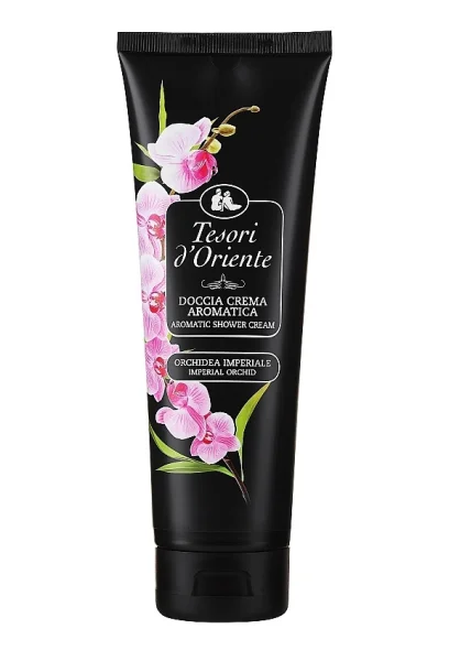 Крем для душу Ароматичний Релакс Tesori dOriente Orchidea Imperiale Aromatic Shower Cream Тесорі Імператорська Орхідея 250мл - 1