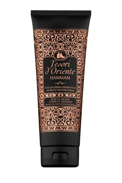 Крем для душу Ароматичний Релакс Tesori dOriente Hammam Argan oil Orange Aromatic Shower Cream Тесорі Арганова олія 250мл - 1