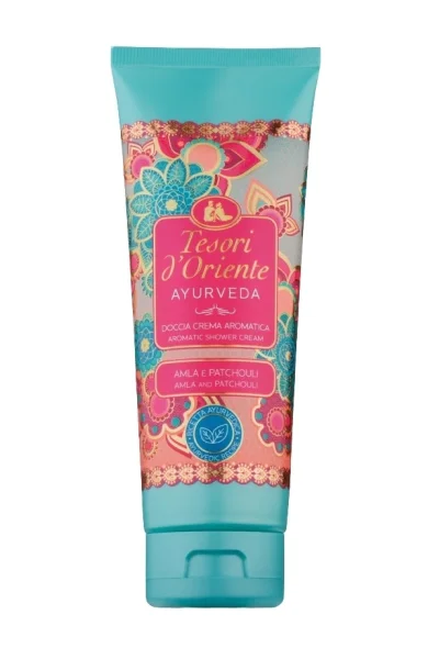 Крем для душу Ароматичний Релакс Tesori dOriente Ayurveda Amla Patchouli Aromatic Shower Cream Тесорі Аюрведа Амла Пачулі 250мл - 1