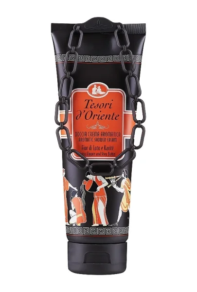 Крем для душу Ароматичний Релакс Tesori dOriente Fior di Loto e Karite Aromatic Shower Cream Тесорі квітка Лотоса олія Ши 250мл - 1