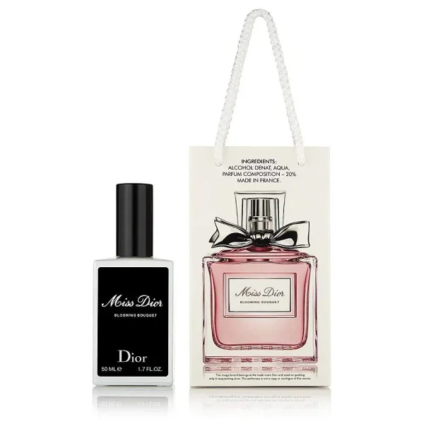 Парфумована вода Жіноча Подарунок Dior Miss Dior Blooming Bouquet Місс Діор Квітучий букет сумочка 50мл - 1