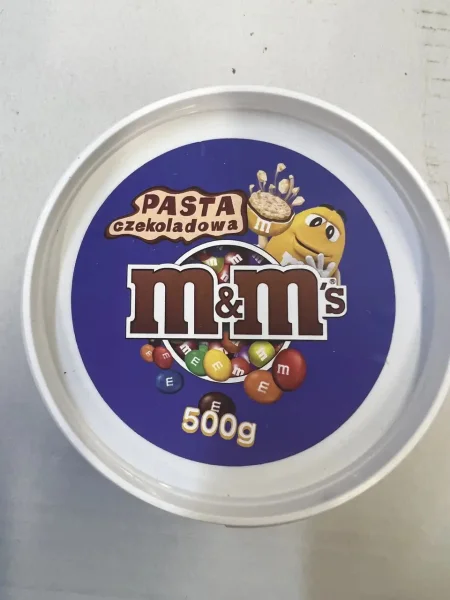 Шоколадна паста M&Ms Czekoladowa Pasta ММс молочний шоколад з драже Відерко 500г - 1