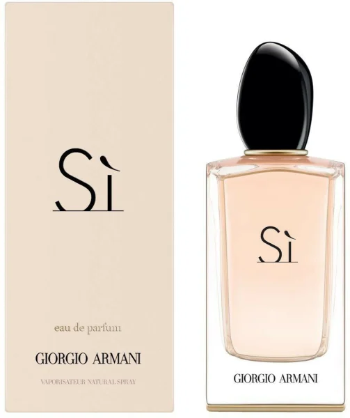 Парфумована вода Жіноча Giorgio Armani Si Джорджіо Армані Сі Коробка 100мл - 1