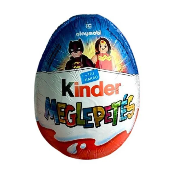 Шоколадне яйце з Іграшкою Kinder Surprise Meglepetes DC Playmobil Series Кіндер Сюрприз Плеймобіл ДС 20г - 1