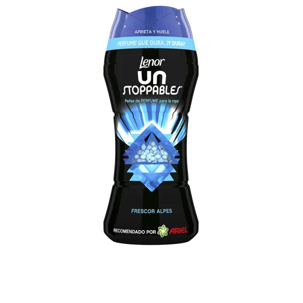 Кондиціонер для прання Парфумований Гранули Lenor Unstoppables Frescor Alpes Scent of Alpes ароматичні Перлини Свіжість Альп 210г - 1