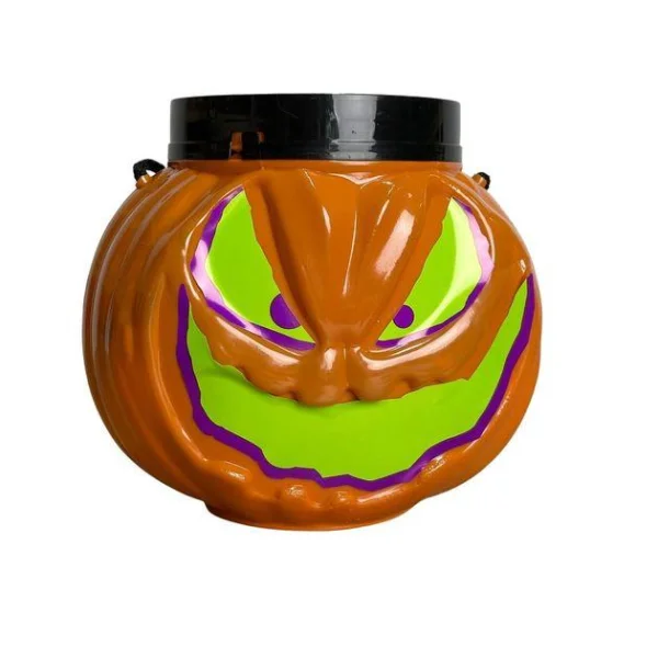Цукерки Гарбуз на Хелоувін Мікс без глютену Fini Haloween MIX Pumpkin Фіні асорті міні-пакетики Пластик з ручкою 17шт 200г - 2