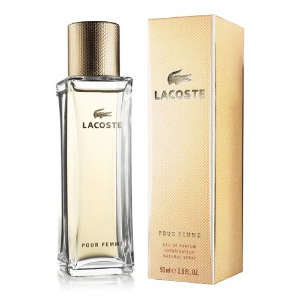 Парфумована вода Жіноча Lacoste Pour Femme Eau De Parfum Лакосте Для Жінок Коробка Спрей 90мл - 1