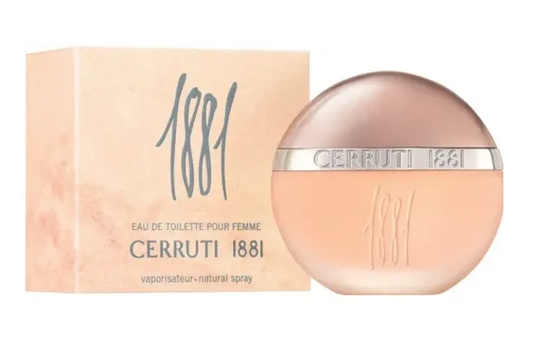 Парфумована вода Жіноча Cerruti 1881 eau de toilette pour Femme Natural Spray Серутті 1881 Коробка 50мл - 1