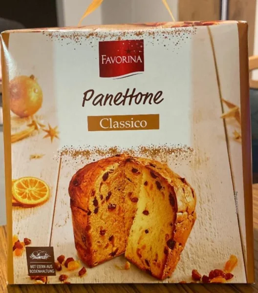 Панеттоне Favorina Panettone Classico Фаворіна Шоколадна крошка з цукатами Бокс з ручкою 1000г - 1