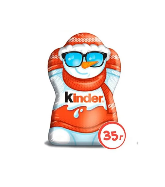 Шоколадна Фігурка Кіндер Пінгвін з молочного шоколаду Kinder Fun Pinguin без іграшки 35г - 2