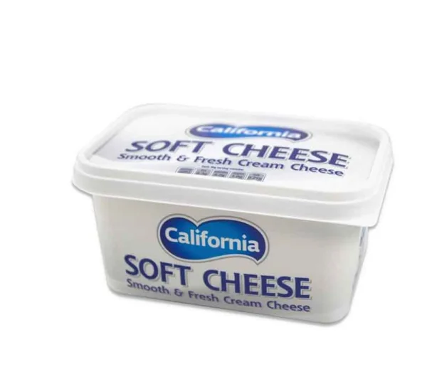 Сир крем Вершковий California Soft Cheese Smooth&Fresh Cream Каліфорнія мякий крем паста Бутербродний 500г - 1
