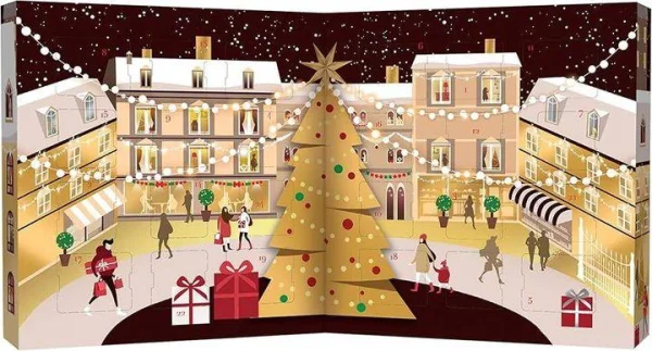 Набір Подарунок Новорічний Адвент календар Ferrero Collection Advent Calendar Фереро Шоколадні цукерки 259г - 3