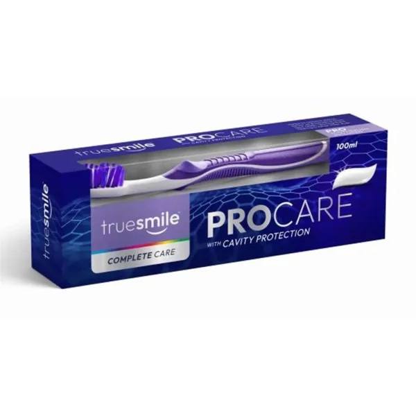 Набір Зубна паста і Щітка комплексний Захист TrueSmile Complete Care ProCare Cavity Protection ТруСмайл Захист від карієсу 100мл - 1
