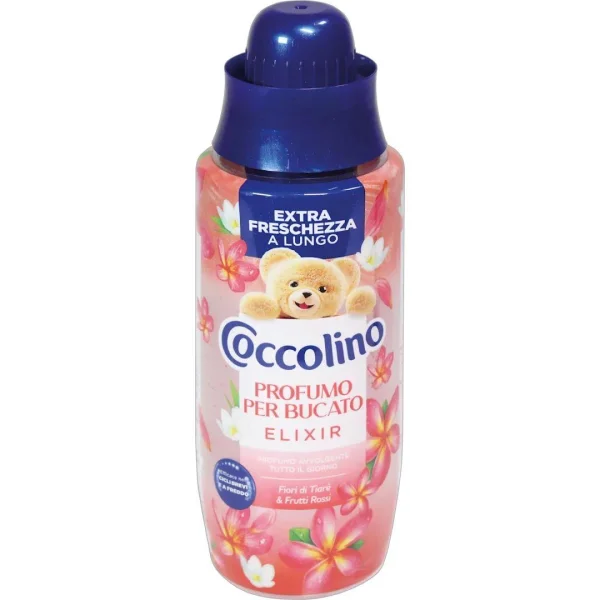 Ароматизатор Ополіскувач для прання Coccolino Profumo per Bucato Elixir Fiori Tiare Frutti Rossi Коколіно квіти тіаре Фрукти 342мл - 1