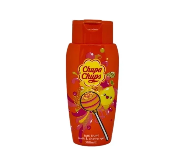 Гель для душу Дитячий Chupa Chups bath and shower Gel Tutti Frutti Чупа Чупс аромат Жуйки Тутті Фрутті від Трьох років 300мл - 1
