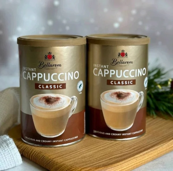Капучіно Bellarom Instant Cappuccino Classic flavour Беларом розчинний Класичний Банка 200г - 1