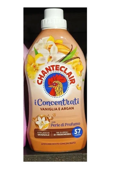 Помякшувач для білизни Парфумований ChanteClair iConcentrati Vaniglia Argan Perle Profumo Шантеклер Універсальний Ваніль 57прань - 1