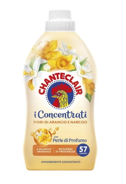 Помякшувач для білизни Парфумований ChanteClair iConcentrati Arancio Narciso Perle Profumo Шантеклер Універсальний Нарцис 57прань - 1